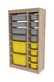 Hanah Home Montana Xs 2D4N8U - Gris Sonomo y Amarillo